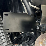 WD Electronics Polaris RZR XP 1000 Chassis License Plate Bracket Side Mount