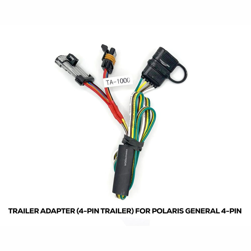 WD Electronics Side X Side 4-Pin Trailer Adapter