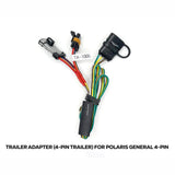 WD Electronics Side X Side 4-Pin Trailer Adapter