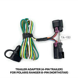 WD Electronics Side X Side 4-Pin Trailer Adapter