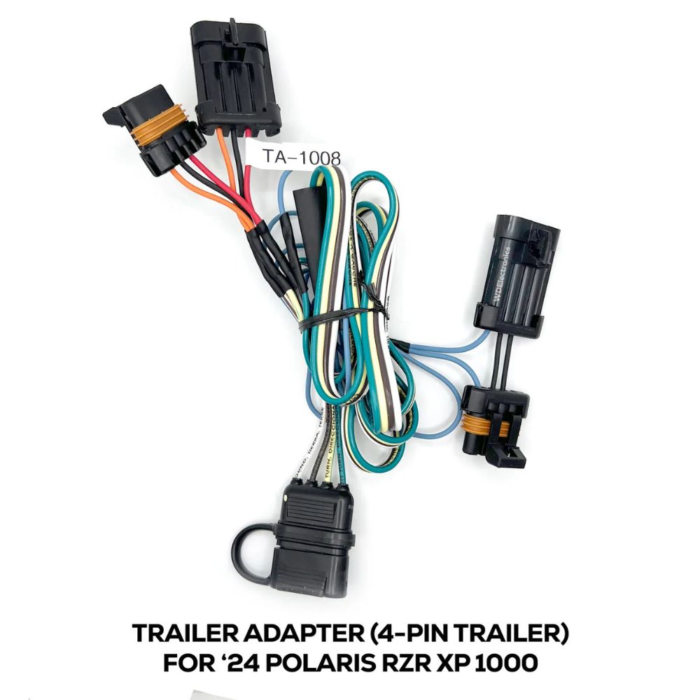WD Electronics Side X Side 4-Pin Trailer Adapter