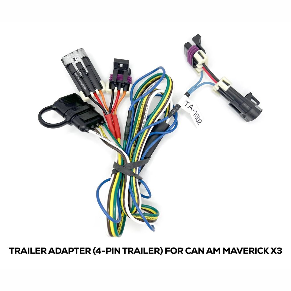 WD Electronics Side X Side 4-Pin Trailer Adapter