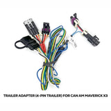 WD Electronics Side X Side 4-Pin Trailer Adapter