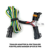 WD Electronics Side X Side 4-Pin Trailer Adapter