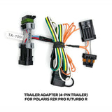 WD Electronics Side X Side 4-Pin Trailer Adapter