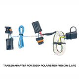 WD Electronics Side X Side 4-Pin Trailer Adapter