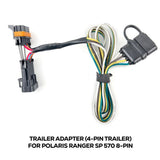 WD Electronics Side X Side 4-Pin Trailer Adapter