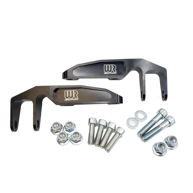 Weller Racing Can-Am Maverick X3 WR Edition Billet Rear Upper Shock Mount Brace Kit