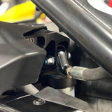 Weller Racing Can-Am Maverick X3 WR Edition Billet Rear Upper Shock Mount Brace Kit