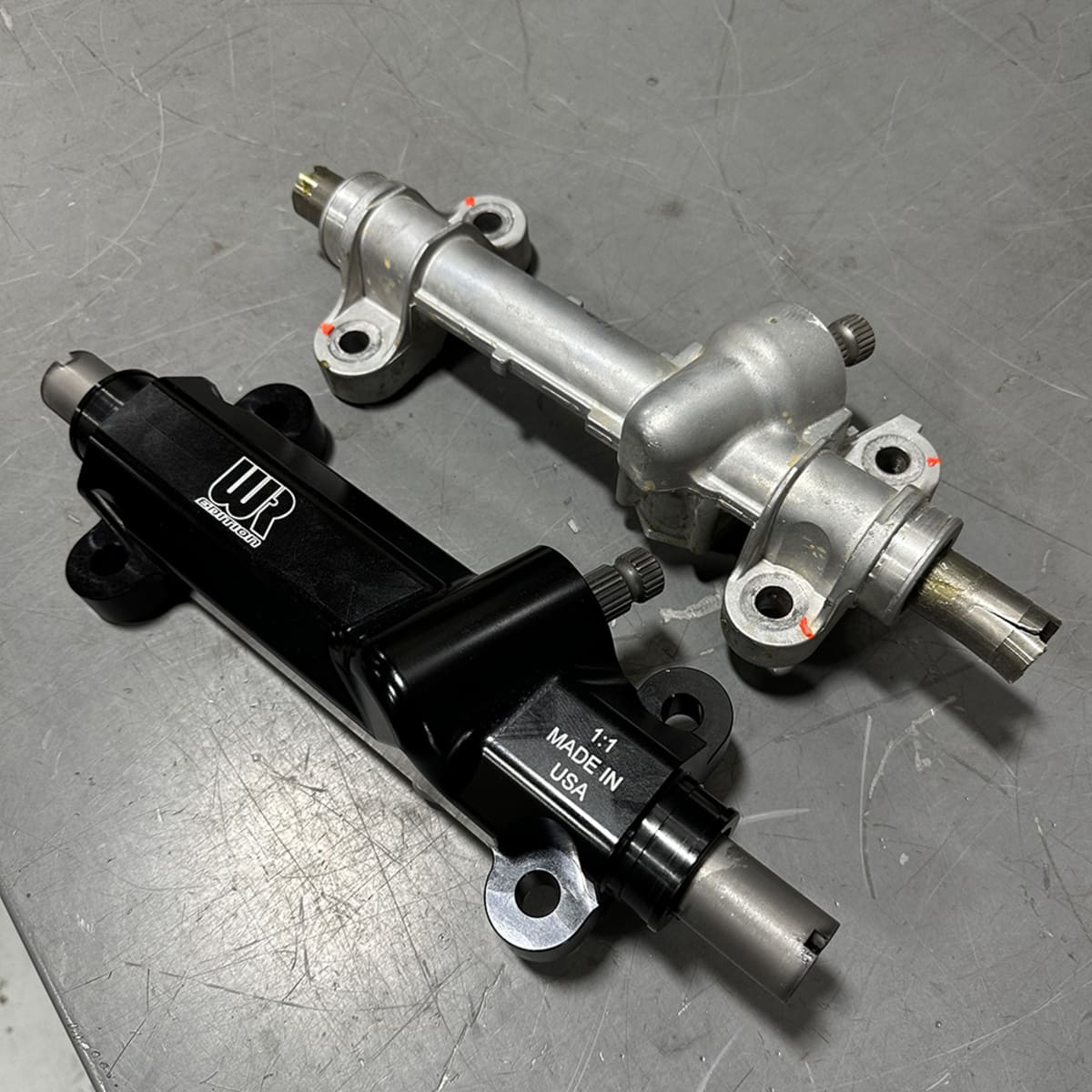Weller Racing Yamaha Wolverine RMAX WR Edition 1:1 Ratio Billet Steeri