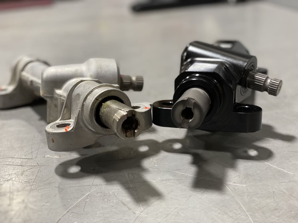Weller Racing Yamaha Wolverine RMAX WR Edition 1:1 Ratio Billet Steeri