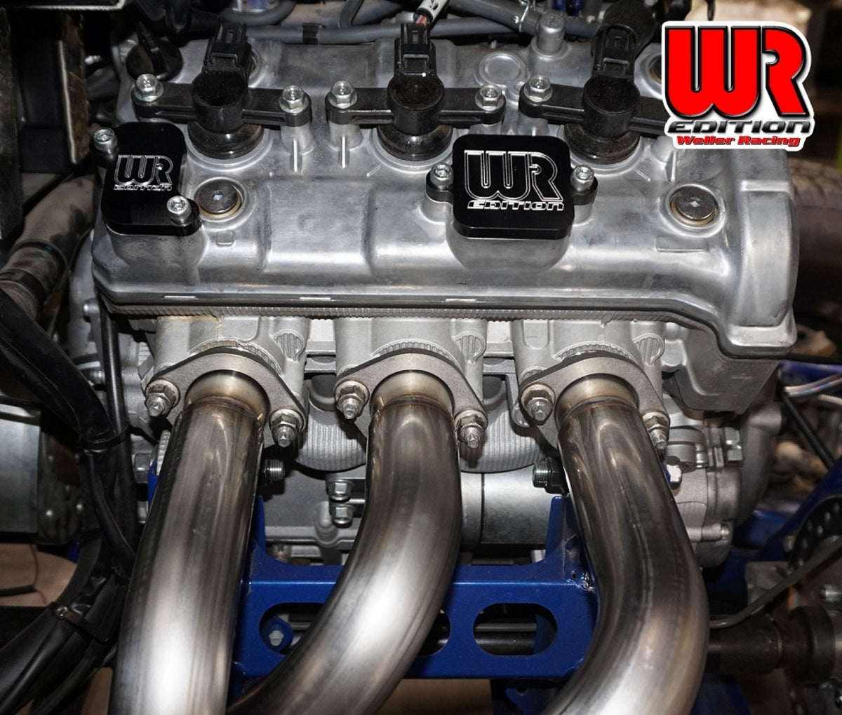 Weller Racing Yamaha YXZ1000R Air Injection Block Off Plate Kit - WR Edition 