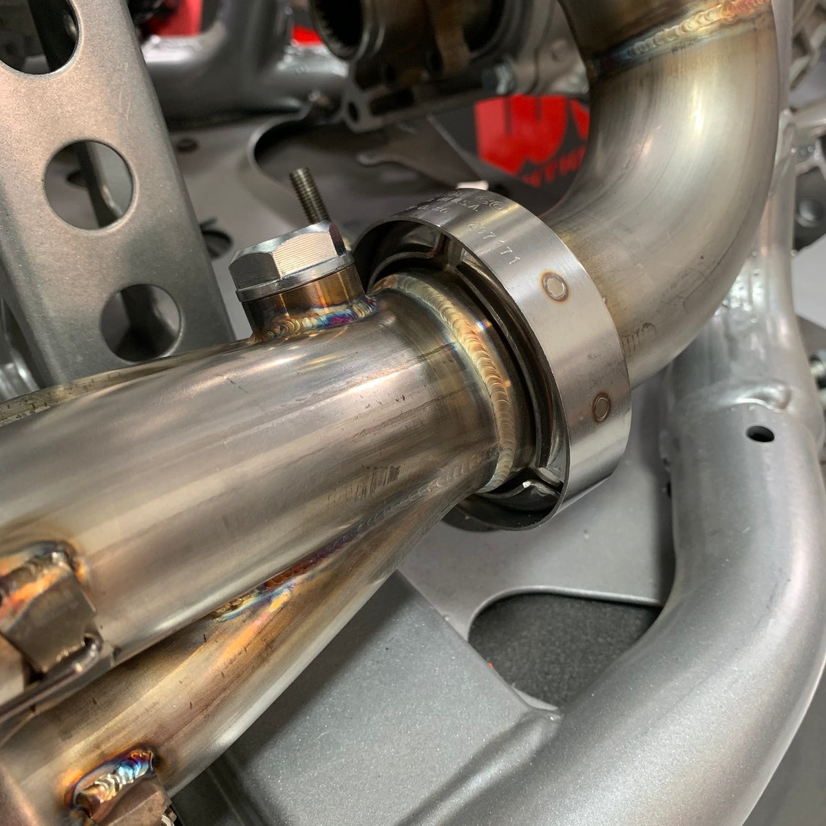Weller Racing Yamaha YXZ1000R Full Dual Exhaust System - WR Edition