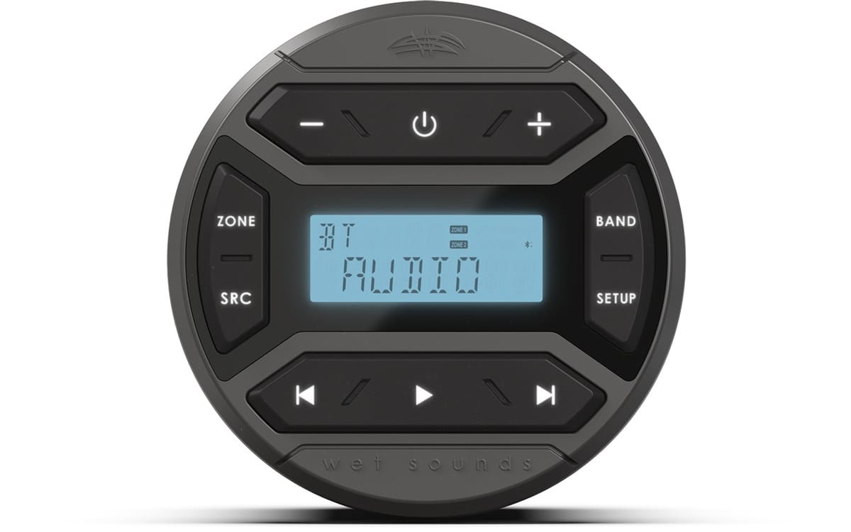 Wet Sounds AM/FM/Digital Tuner Round Media Center