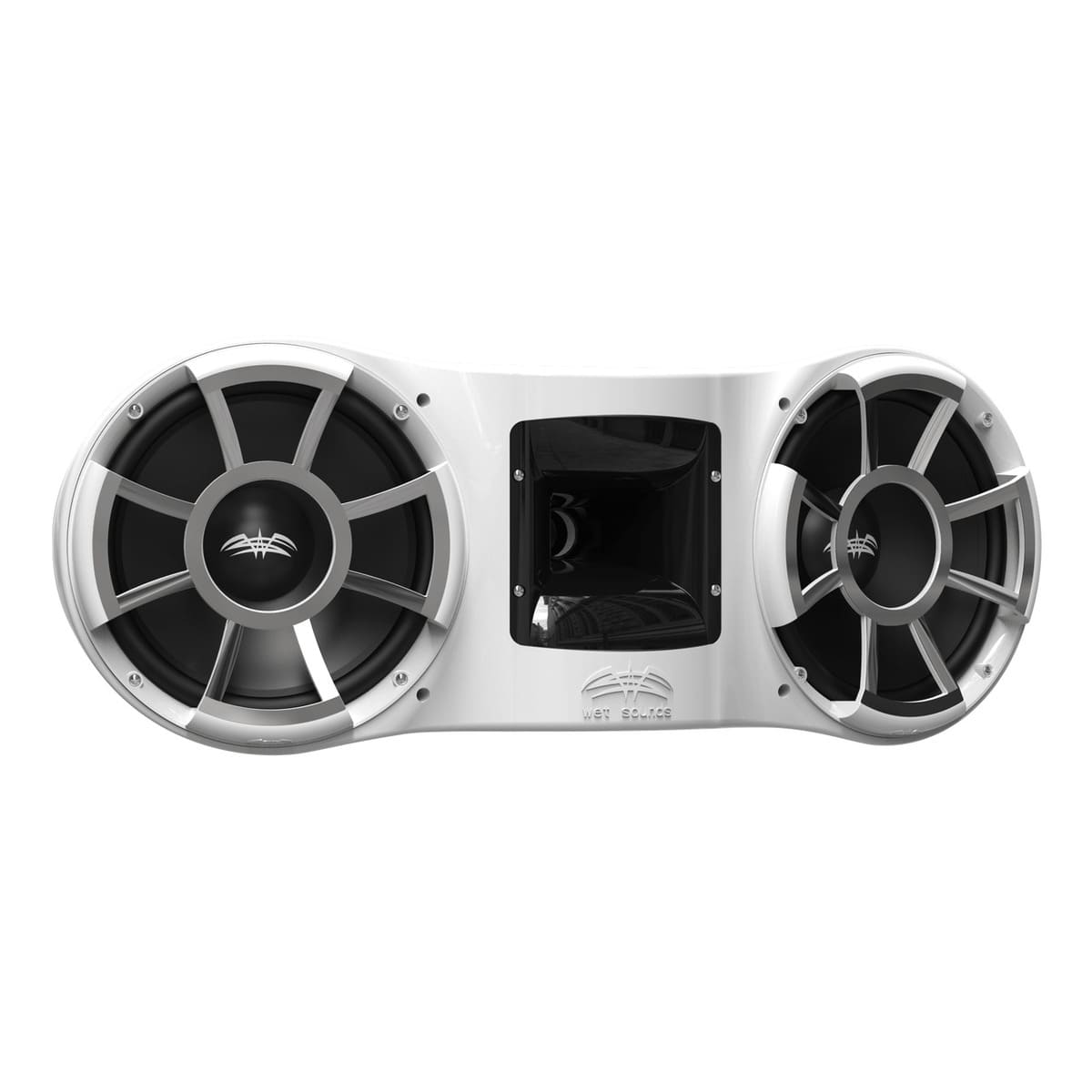 Wet Sounds Revolution Series Dual 10" White Tower Speaker
