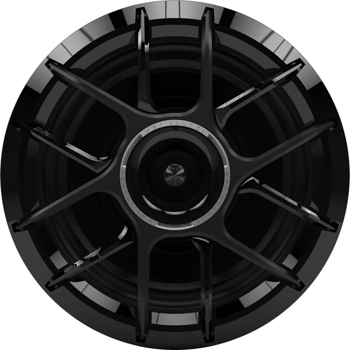 Wet Sounds Zero Series 6.5-inch High-Output Component Style Coaxial Speakers - Black