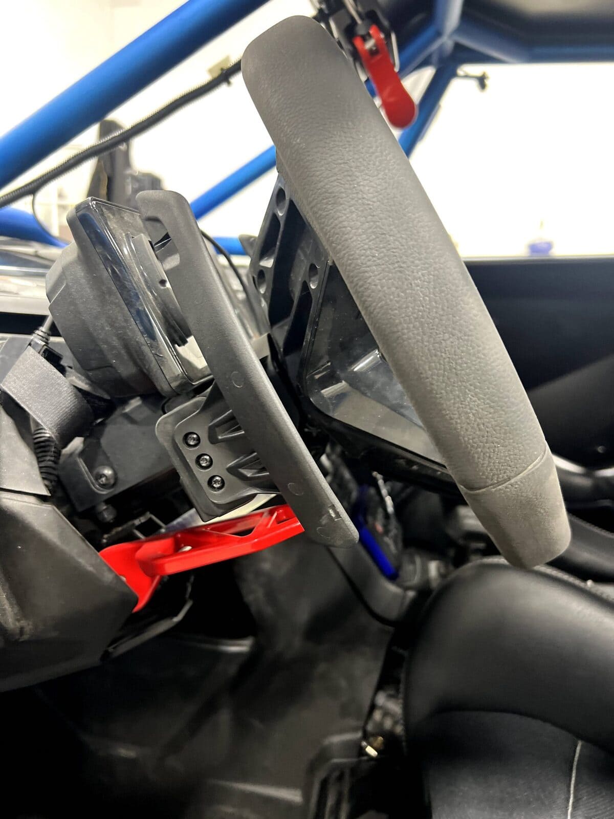 Wicked Fab Works Can-Am Maverick R Steering Column Adjustment Lever