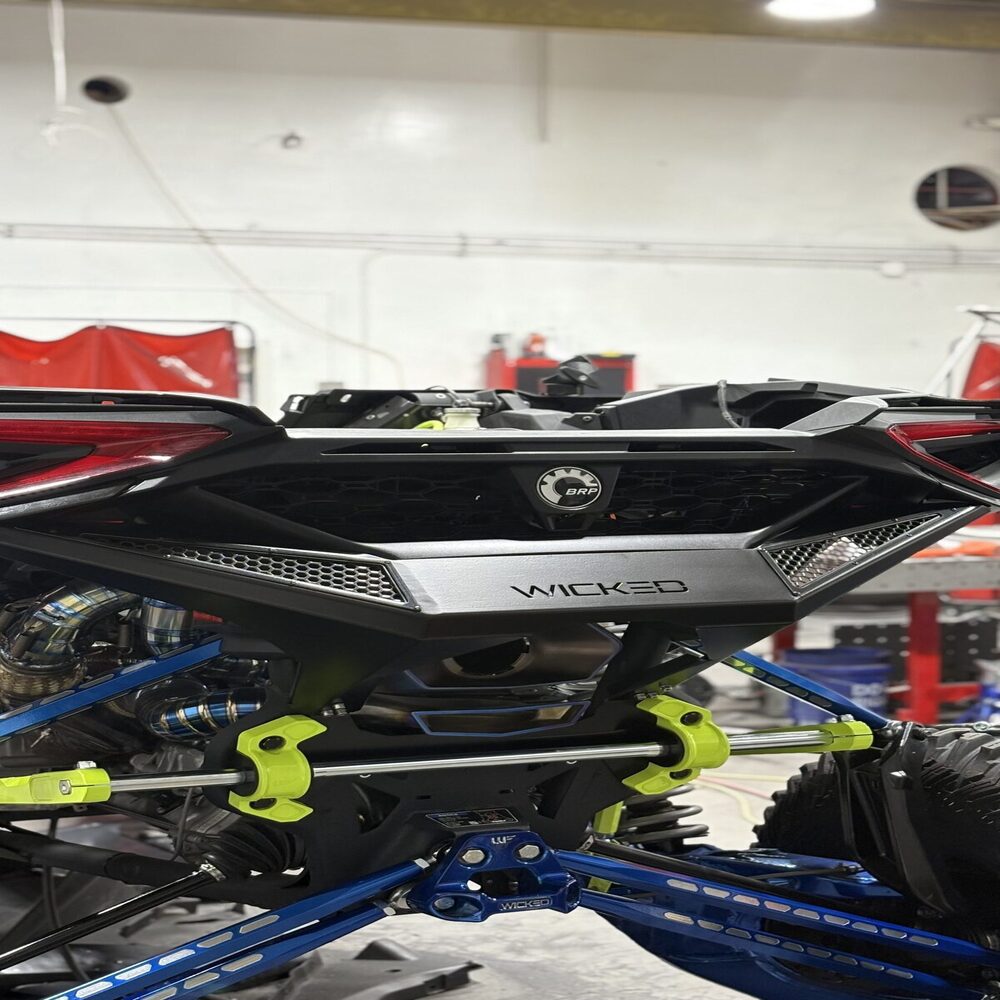 Wicked Fab Works Can-Am Maverick R Stealth Ops Bumper - 2 Seat Only