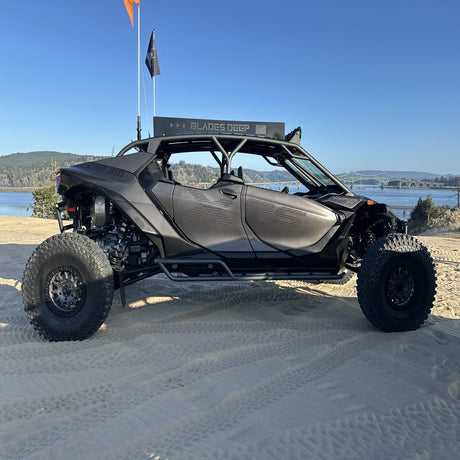 Wicked Fabs Works Can-Am Maverick R Baja Cage - 4 Seat