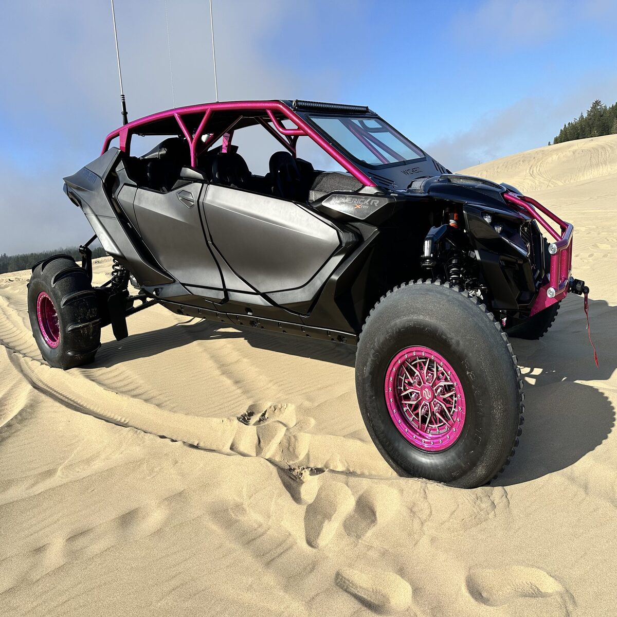 Wicked Fabs Works Can-Am Maverick R Duner Cage - 4 Seat