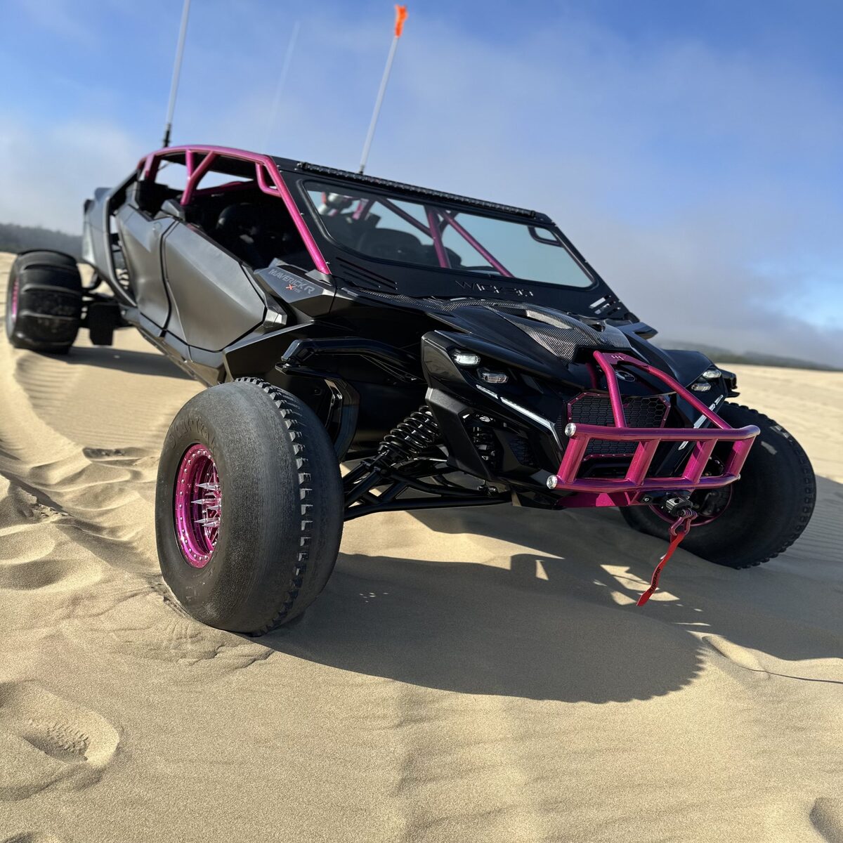 Wicked Fabs Works Can-Am Maverick R Duner Cage - 4 Seat