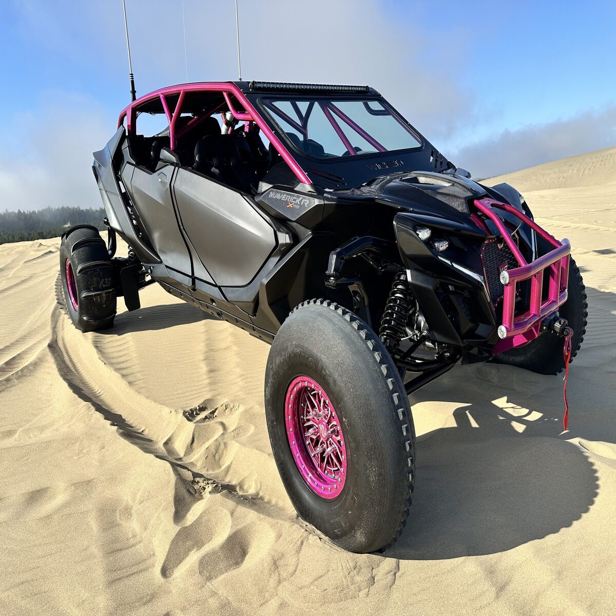 Wicked Fabs Works Can-Am Maverick R Duner Cage - 4 Seat