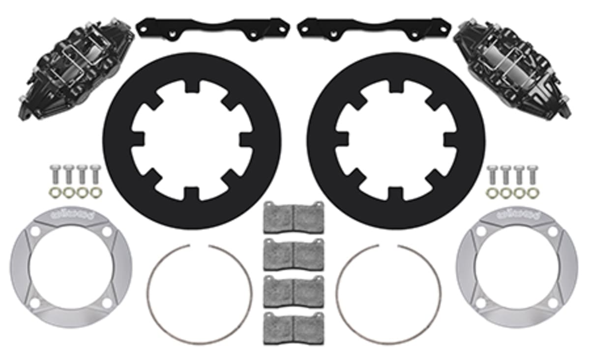ホ　familiar Wilwood '16-'21 Polaris RZR XP Turbo/Turbo S UTV6 Rear Brake Kit