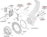 Wilwood Can-Am Maverick R NDPR Front UTV Brake Kit - Black