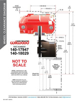 Wilwood Can-Am Maverick R NDPR Rear UTV Brake Kit - Race