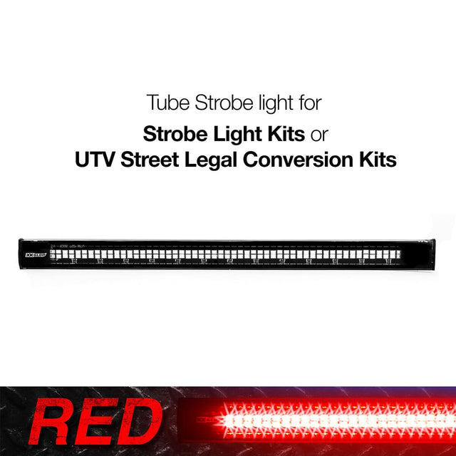 XK Glow 12" Strobe Light & Street Legal LED Tube Kit