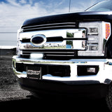 XK Glow 2-in-1 White & Green LED Light Bar