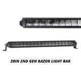 XK Glow 20" Fog/ Strobe & High Beam LED SAE Light Bar