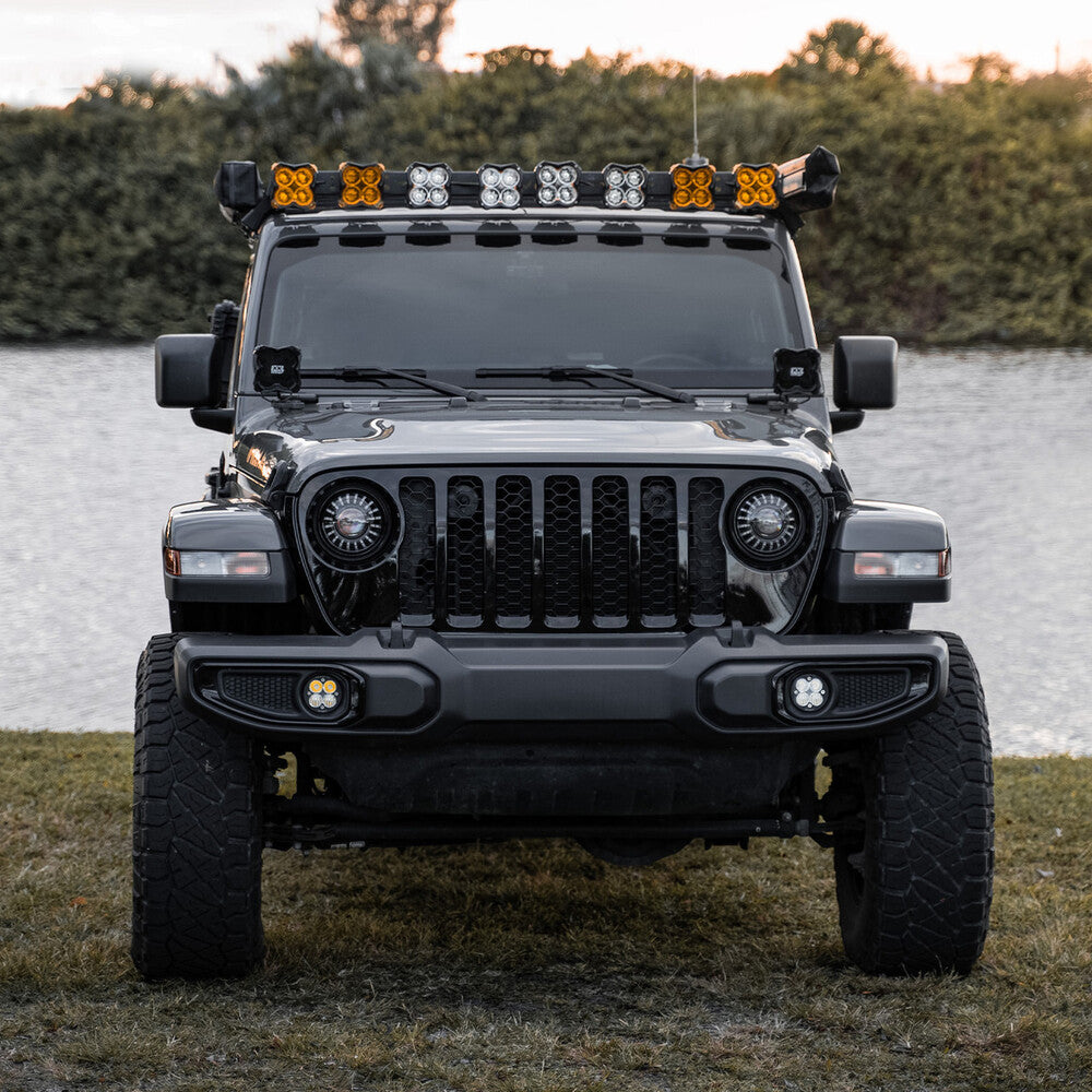 XK Glow 5" 48W Spot Beam Offroad Cube Lights - 2PC