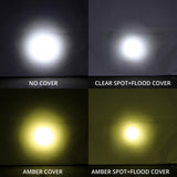 XK Glow 5" 48W Spot Beam Offroad Cube Lights - 2PC