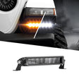 XK Glow 6"-10" Fog & Strobe LED Razor SAE Light Bar
