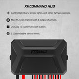 XK Glow XKCommand App Controlled Off Road Switch Panel