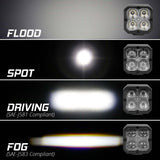XK Glow C3 Cube Lights Fog/ Driving/ Spot & Flood