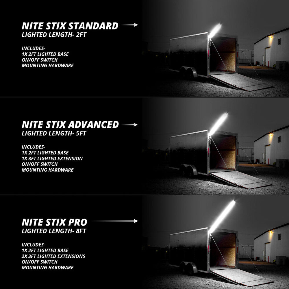 XK Glow Nite Stix Foldable Overhead LED Work Lights