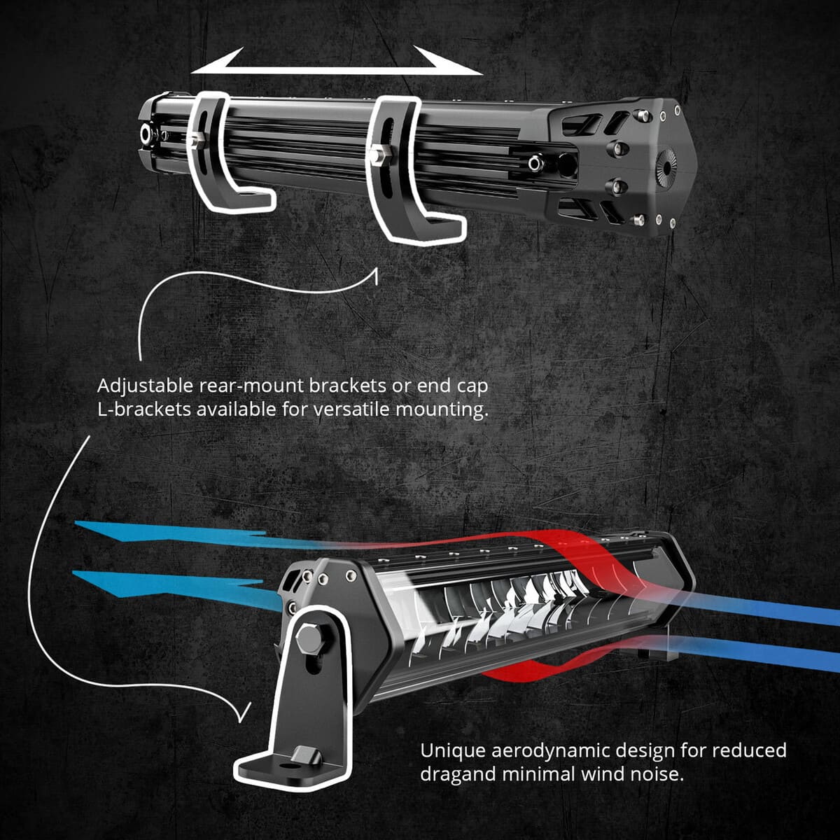 XK Glow SAR 90 Degree Search & Rescue Light Bar Kit - 1 Piece