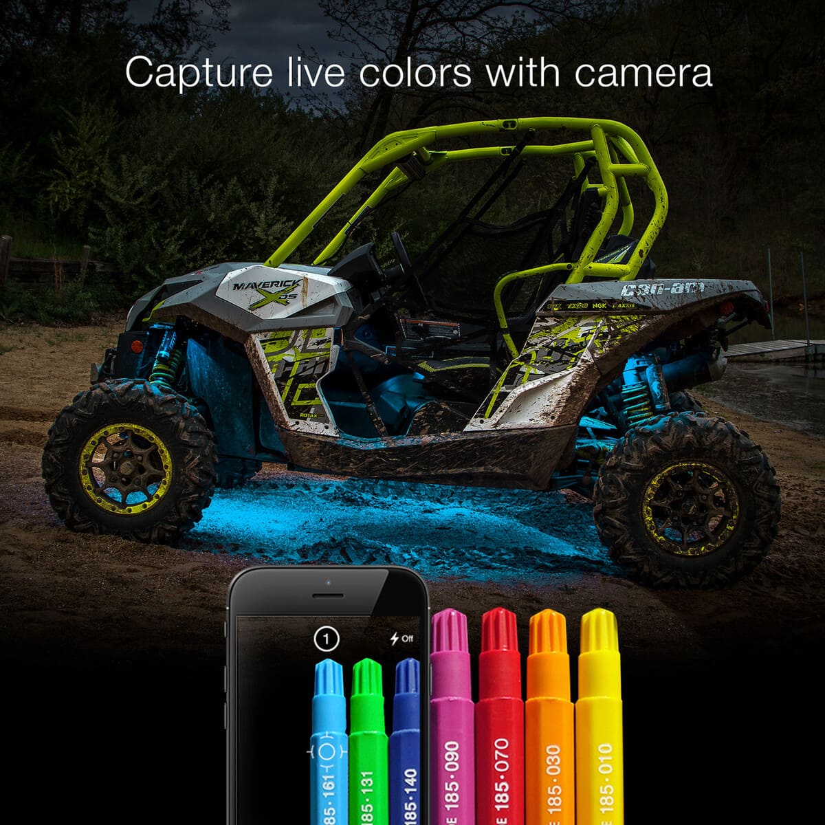 XK Glow XKchrome Smartphone App Accent LED Light Kits
