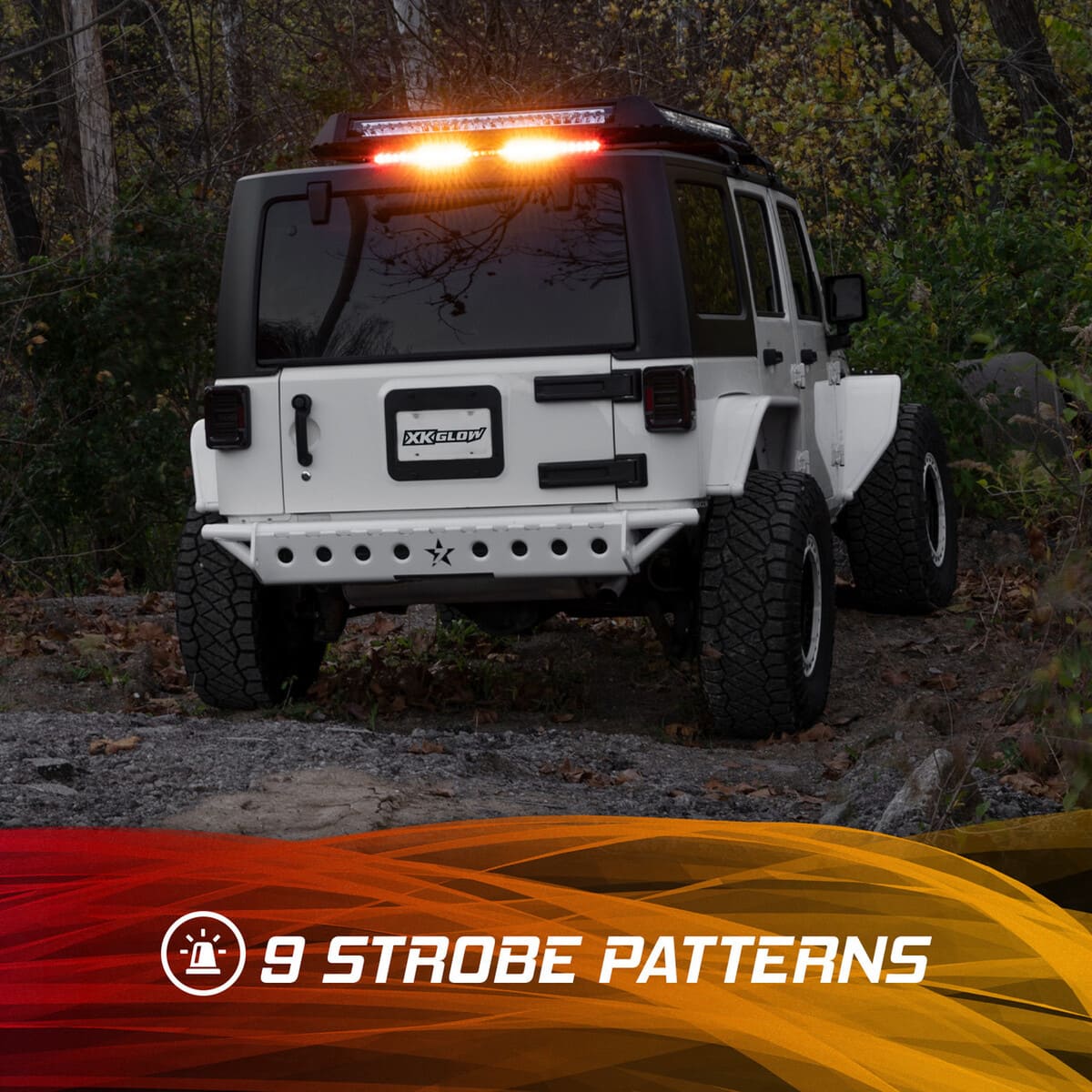 XK Glow Slim Off Road LED Chase Bar