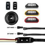 XK Glow UTV Turn Signal Brake Light + Horn Street Legal Conversion Kit