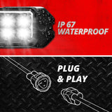 XK Glow UTV Turn Signal Brake Light + Horn Street Legal Conversion Kit
