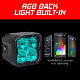 XK Glow XKchrome 2PC C3 SAE Cube Light Kit