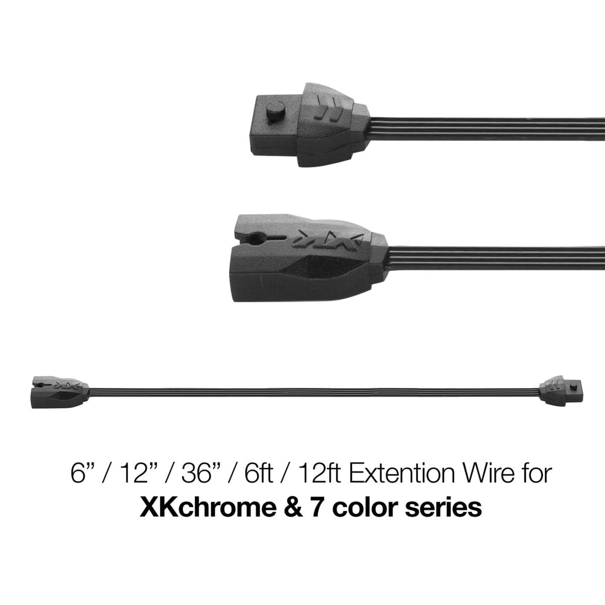 XK Glow XKchrome & 7 Color LED Extension Wire