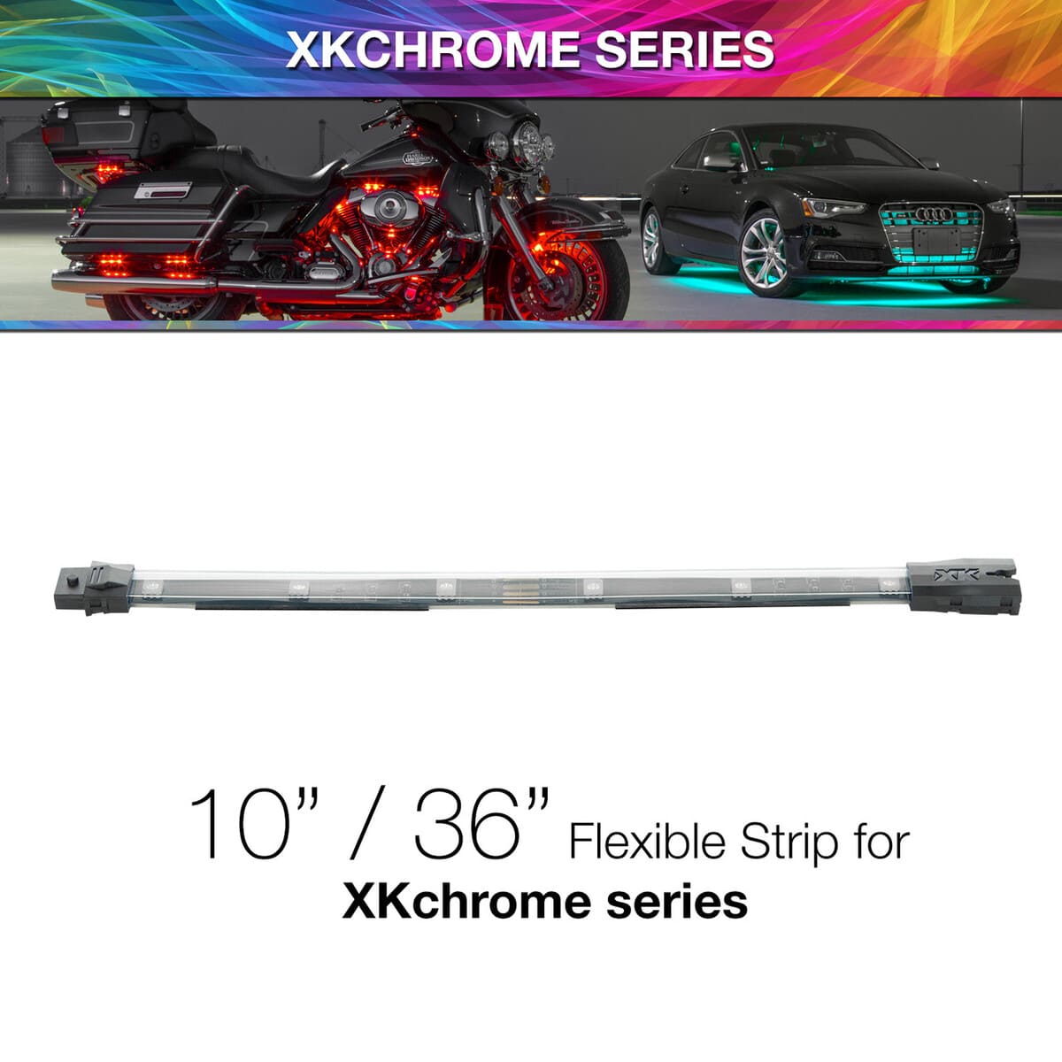 XK Glow XKchrome & 7 Color LED Flex Strips