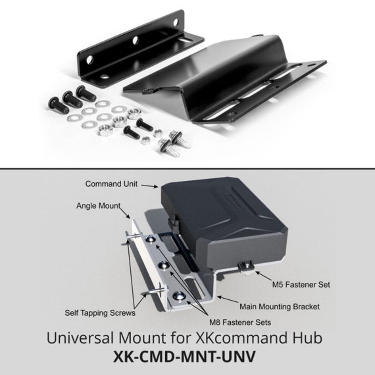 XK Glow XKcommand Hub Bracket & Universal Mounting