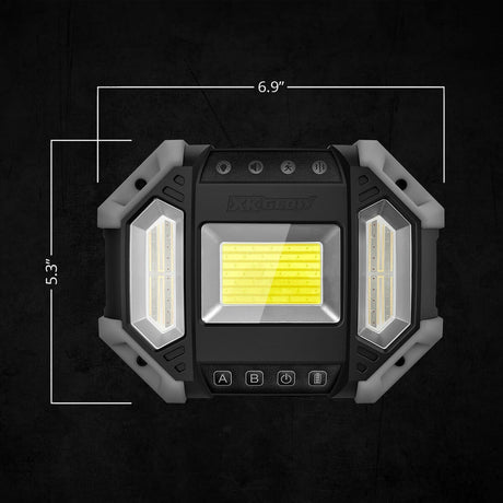XK Glow XKdefender 7 Mode LED Work & Security Light w/ Remote