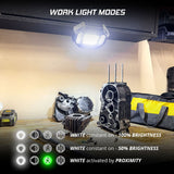 XK Glow XKdefender 7 Mode LED Work & Security Light w/ Remote