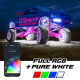 XK Glow XKmax RGBW LED Color Chasing Rock Light Kit